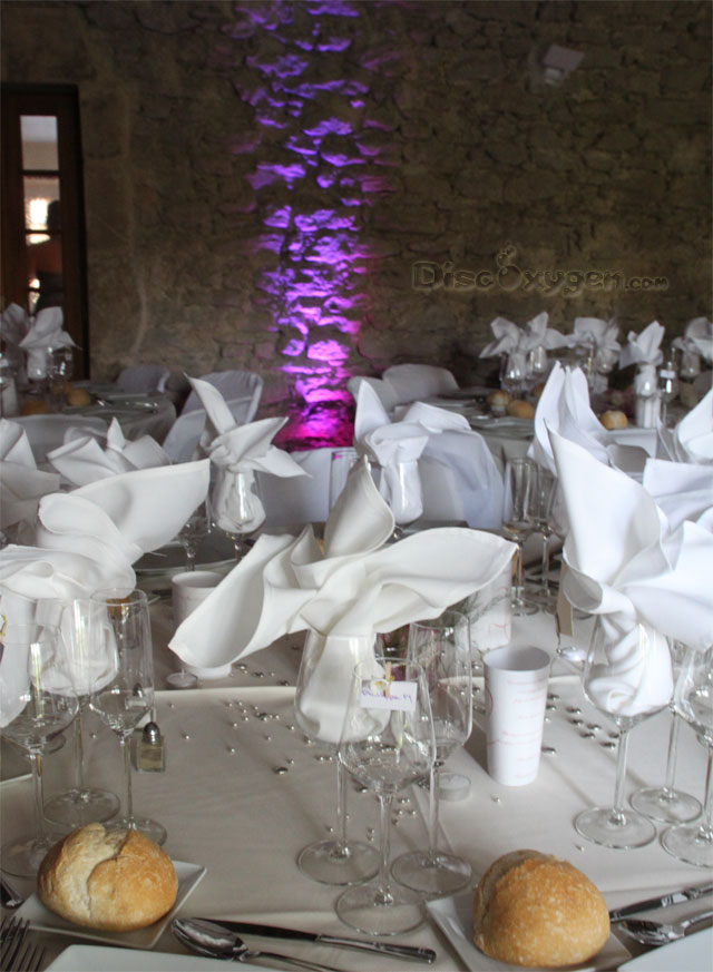 décoration de table de mariage Table de mariage fontaine de lautrec