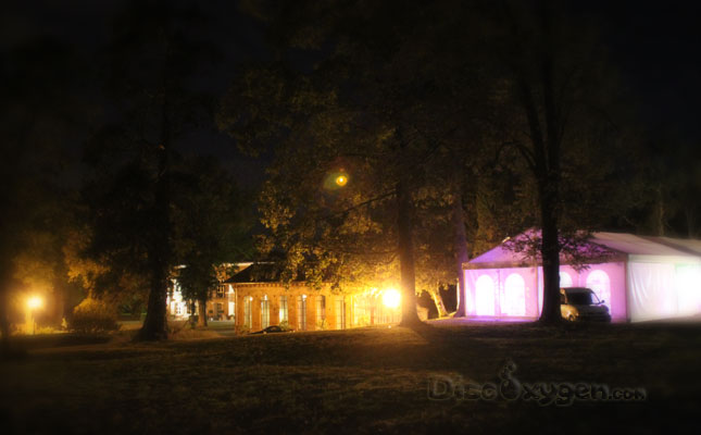 Parc de nuit Domaine Saint Martin de Ronsac Domaine Saint Martin de Ronsac de nuit