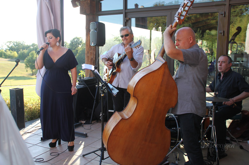 Musiciens au Golf Estolosa